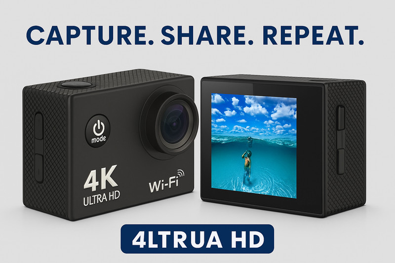 Digi pro ZoomBeast-05687 WATERPROOF NEWLY 4K ULTRA HD WIFI SPORTS AND ACTION CAMERA WITH ACCESSIORIES Sports and Action Camera(Black, 16 MP) - 77% off at DetectaDeal