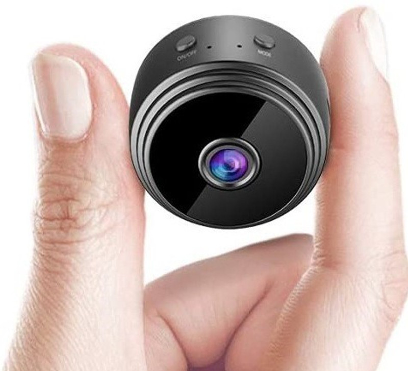 SIOVS wifi SECURITY CAMERA Spy Camera with Audio Video Recording Security IP 1080P Video Usb Night Vision Sports and Action Camera(Black, 12 MP)