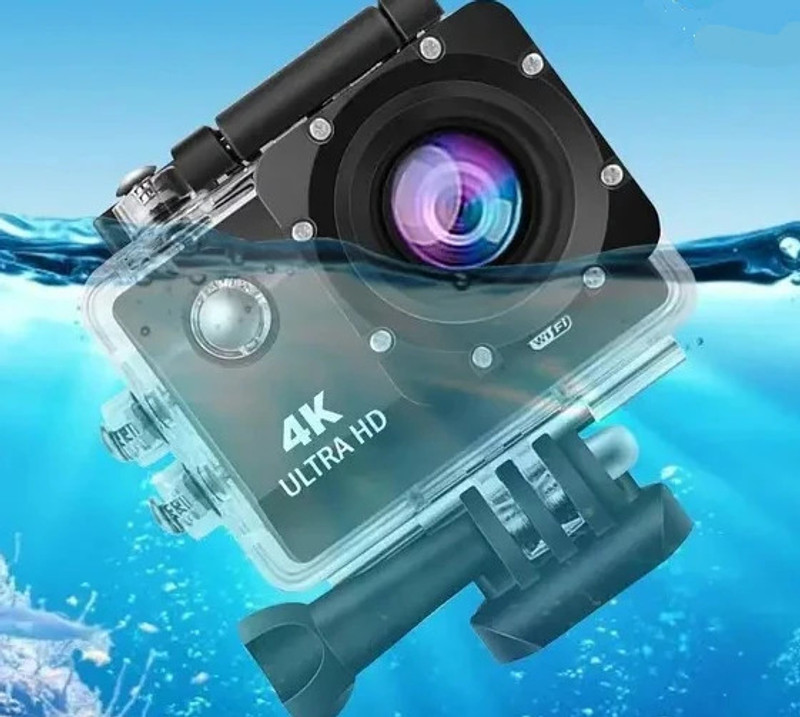 VYNEX Waterproof Action Camera 4k 20MP Wifi 30M Action Camera Sports DV Waterproof Action Camera 4k 20MP Wifi 30M Action Camera Sports DV Sports and Action Camera(Black, 20 MP)