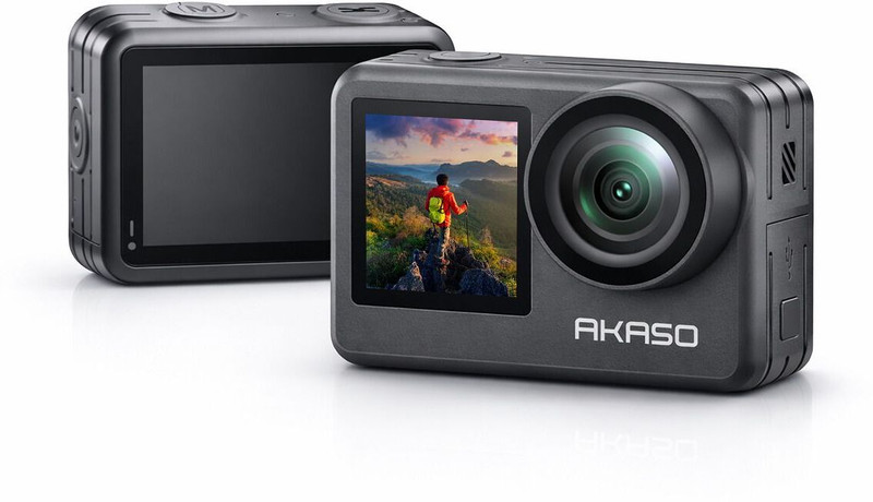 Akaso Brave 7 LE 4K30fps with Touch Screen EIS 131ft Waterproof Underwater Sports and Action Camera(Black, 20 MP)