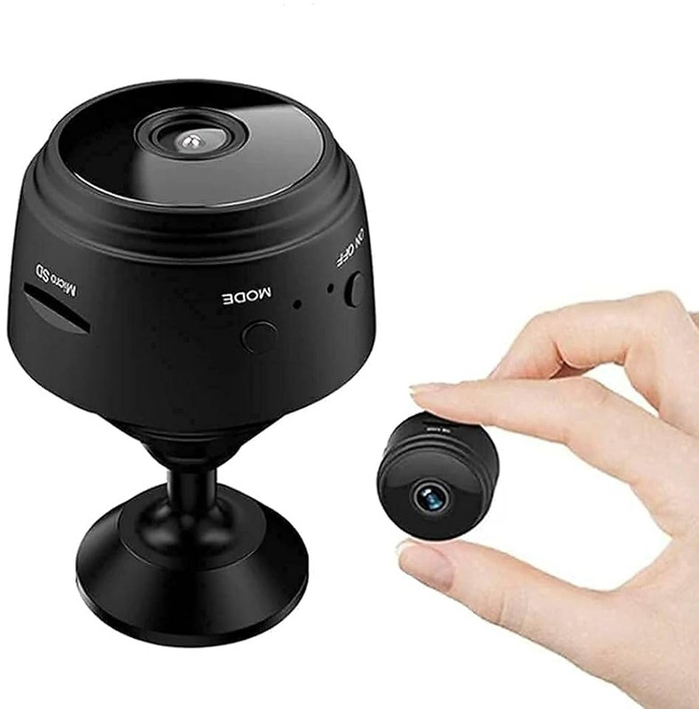 HomeEye A9 Mini Magnetic Camera Wireless Camera Wifi 1080P HD IP Camera Surveillance Camera Sports and Action Camera(Black, 2 MP)