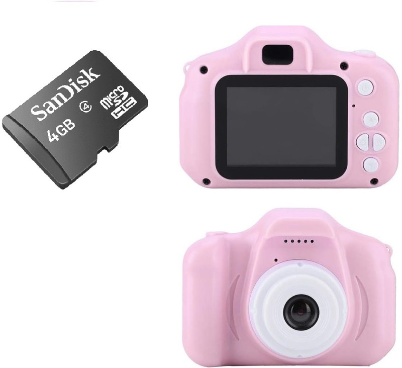MY BABY LOVE A PERFECT CARE Gift Toy Baby Camera Digital Camera Toy for Kids for taking photo Sports and Action Camera(Pink, 2 MP)