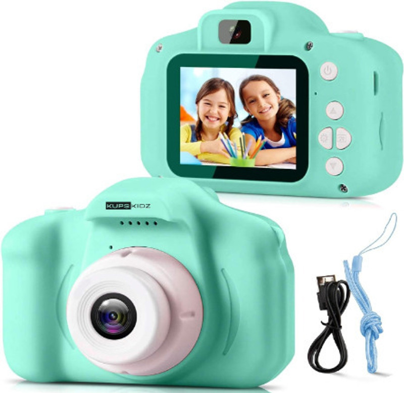 TYPDO 2.0 Digital Camera For Girls Boys Toys HD 2 Inch Color Screen Sports and Action Camera(Multicolor, 8 MP)