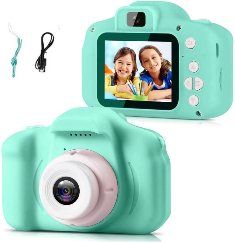 Zuigo Childran Digital Camera HD Photo & Video Recording, USB Rechargeable. Digital Childran cemera Instant Camera(Green)