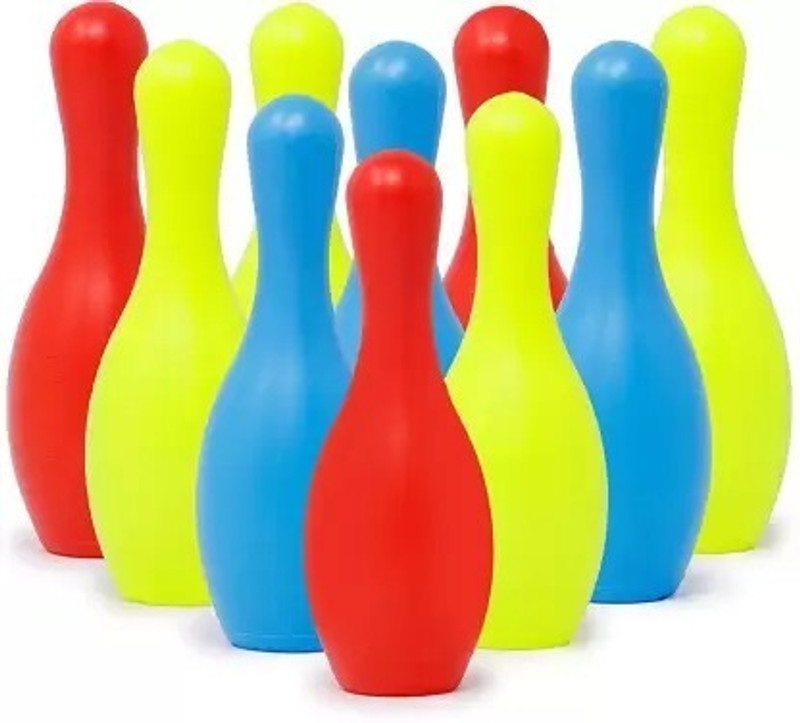 REGOLITH ENTERPRISES Marketing Bowling Set with 10 Bottles and 2 Balls Bowling Sports Bowling Set
