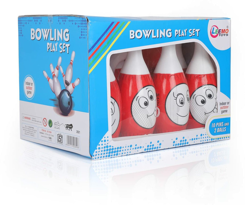 KTRS Bowling Game for Kids 6 Pin2 Balls Bowling Set Games Indoor Outdoors Play Sport Sports Bowling Set