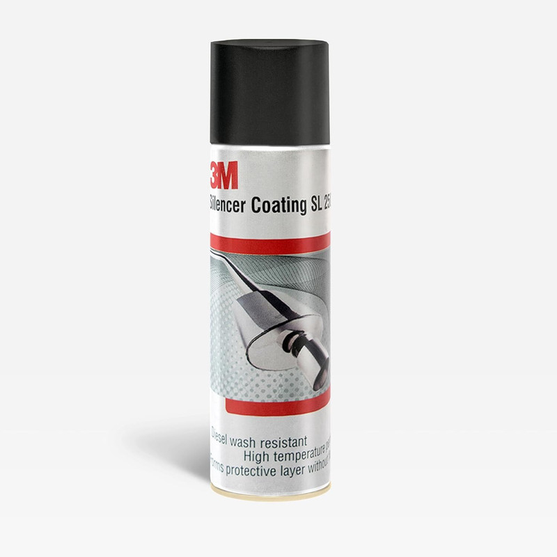 3M 3M SILENCER COATING SL 250 (160g) Silver Spray Paint 250 ml(Pack of 1)