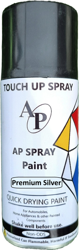 AP PAINTS Aerosol Touch up Spray Paint for Maruti Cars (Premium Silver) (for- Swift Dzire) Silver Spray Paint 220 ml(Pack of 1)