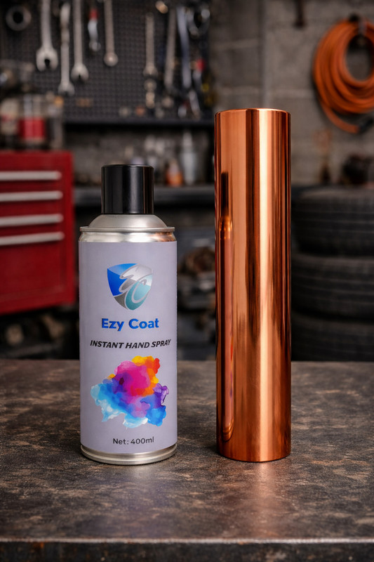 ezy coat SQGOL ROSE GOLD Spray Paint 400 ml(Pack of 1)