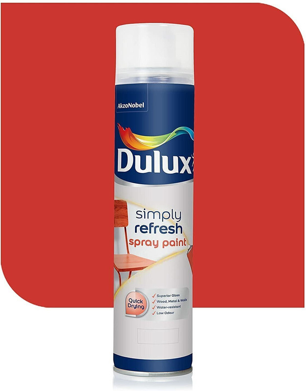 Dulux Simply Refresh DIY Spray Paint Multipurpose Combo for Home Wall, Wood & Metal golden brown Spray Paint 400 ml(Pack of 1)