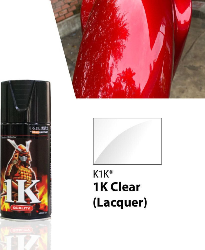 Samurai Kurobushi Clear Spray Paint 400 ml(Pack of 1)