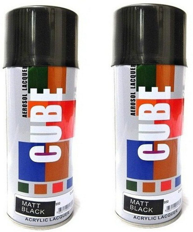 Savgyan Black Spray Paint 800 ml(Pack of 2)