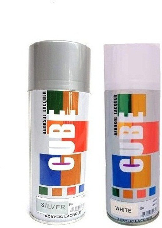 CUBE Multicolor Spray Paint 800 ml(Pack of 2)