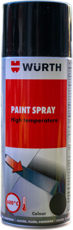 Wurth Black Spray Paint 300 ml(Pack of 1)