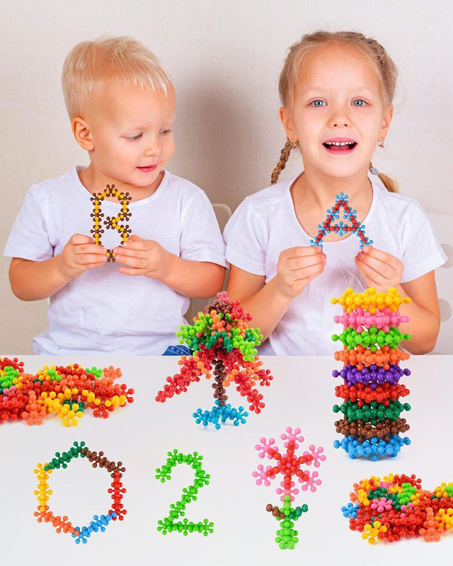 SANISHTH Building Blocks- Kids Toys Educational Building Toys- Discs Interlocking -200Pcs(Green)