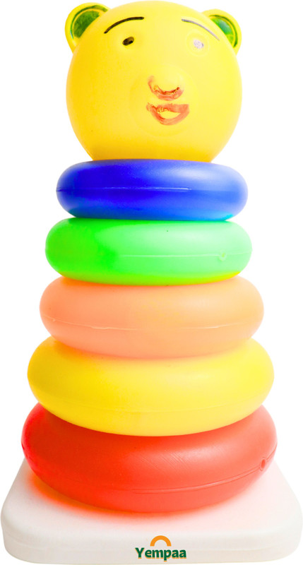 yempaa 6 Rings Multi-Colour baby Kids Toys | Colorful Toddler Activity Toys Set Of 1(Multicolor)