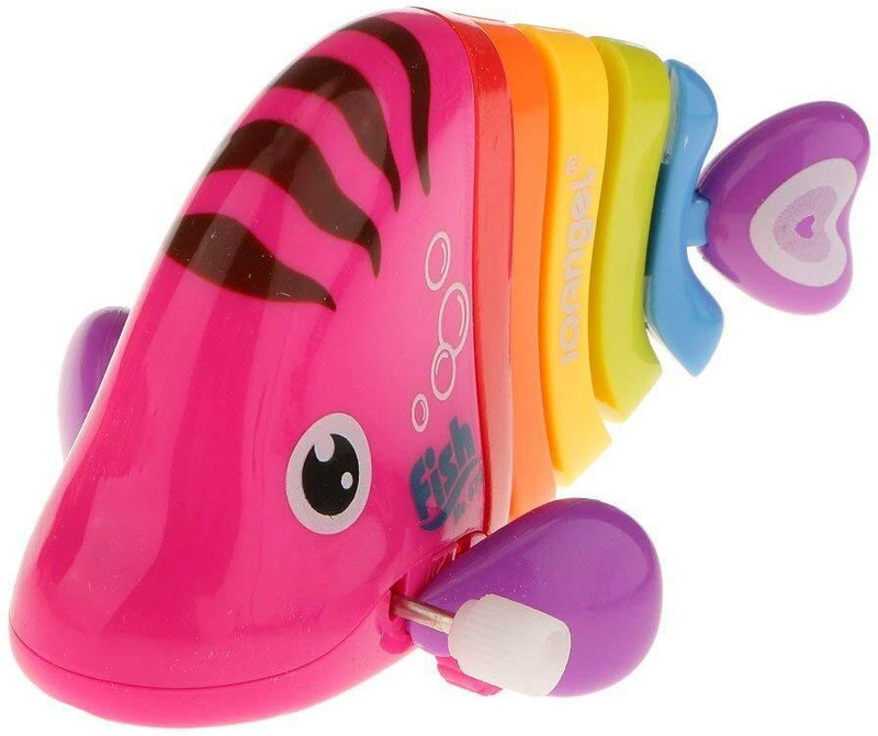 Bluebell Mini Colorful Fish Toy, Key Operated Toy for Kids(Multicolor)