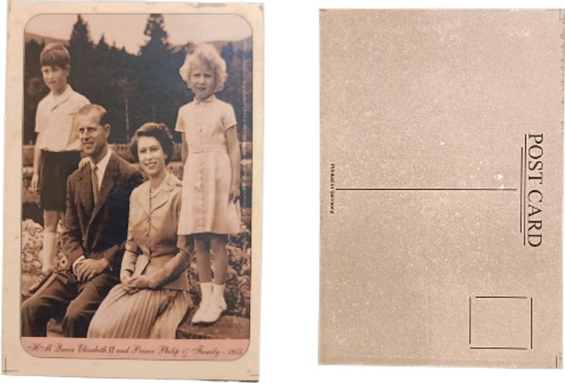 RB COINS Vintage Rare 1953 queen Family post Card kings Size Card Stamp Collection Starter Kit(1 Stamps)