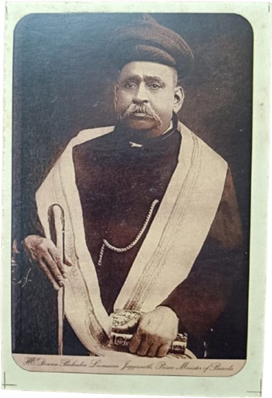 RB COINS VINTAGE POST CARD & WHITE INDIAN MAN BARRISTER MARATHI POONE COLLECTIBL Stamps(1 Stamps)