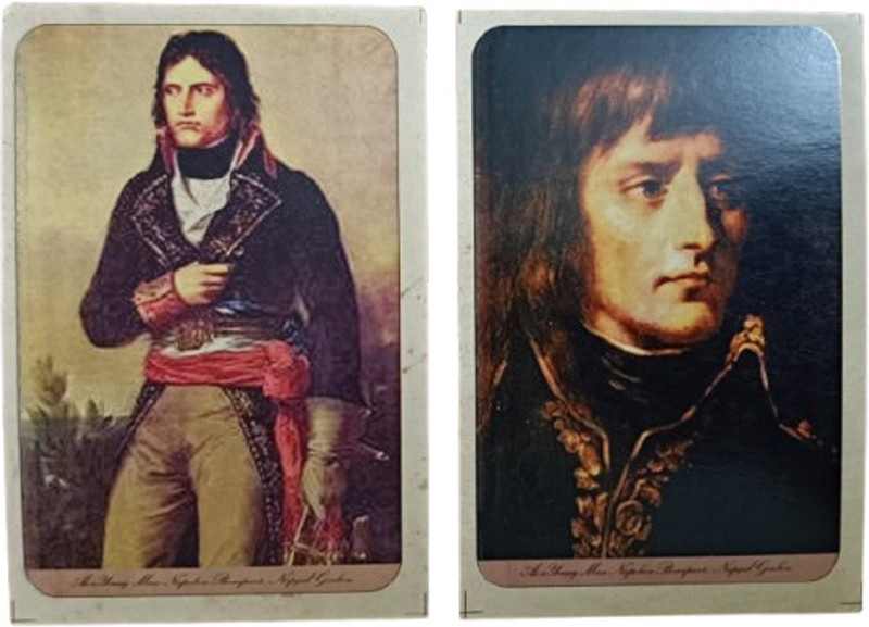 RB COINS Very Rare 1836 - Napoléon (2) Postcard Size 13×9 Stamps(2 Stamps)
