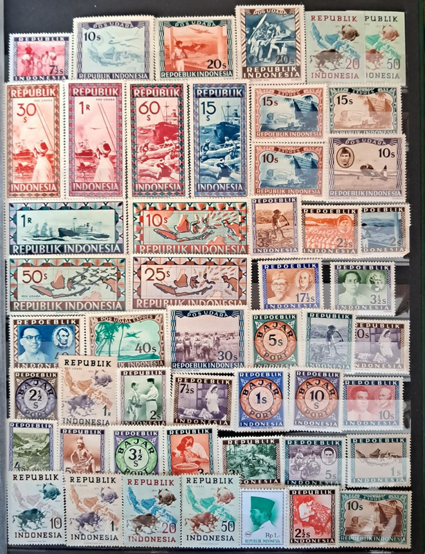 PCC Indonesia 50 Stamps All Different Stamps(50 Stamps)