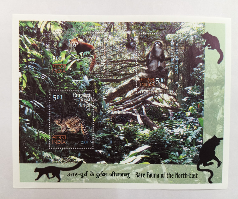 VIJAI 2009-INDIA GREETINGS MINIATURE SHEET MNH CONDITION Stamps (4 Stamps) Stamps(4 Stamps)