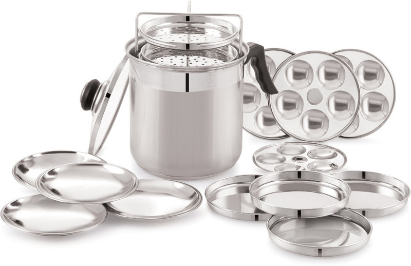 Anjali ANjali Uni Pot S.S with 16 Plates 3.5Litre Stainless Steel Steamer(3.5 L)