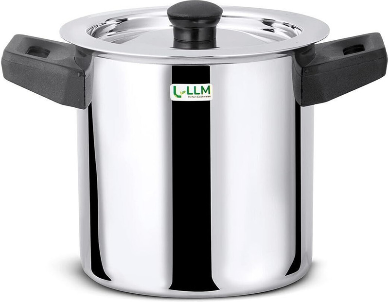LLM LLM Double Wall Milk Pot 16.5 cm diameter 2 L capacity with Lid Stainless Steel Steamer(2 L)