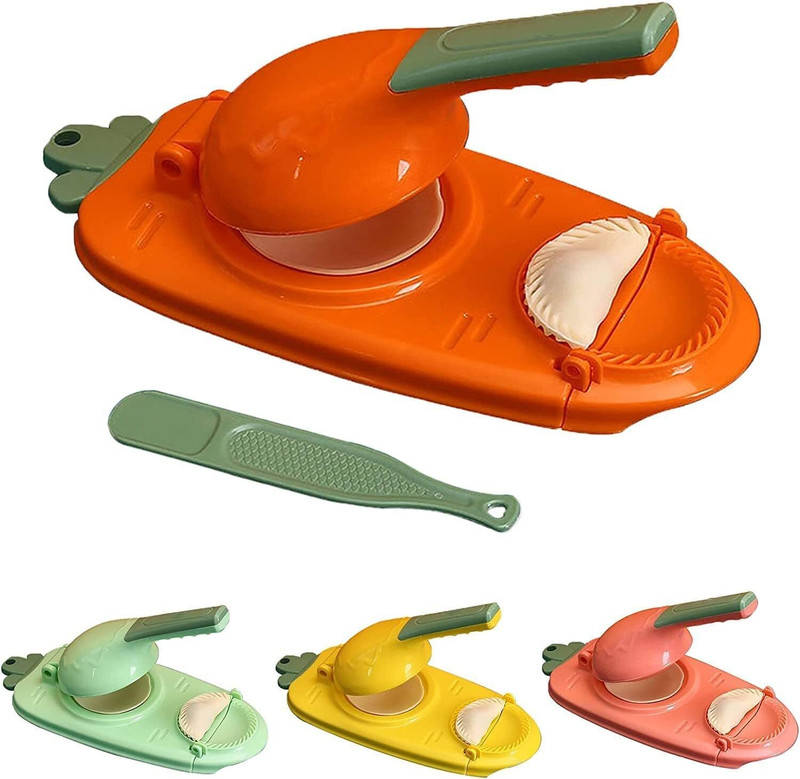Unique creation Shop Momos Maker Machine, Dumpling Skin Press Mould for Gujiya Ghughra Momos Making, Plastic Steamer(0.5 L)