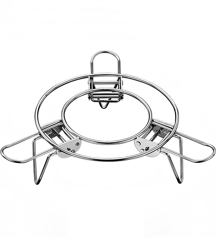 Vedant Adjustable Stainless Steel Steamer Rack Stand for Pressure Cooker,Pot & Steaming Stainless Steel Steamer(5 L)