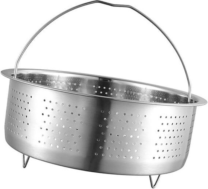 Gyanadh Steamer Basket New Stainless Steel Steamer(2.5 L)