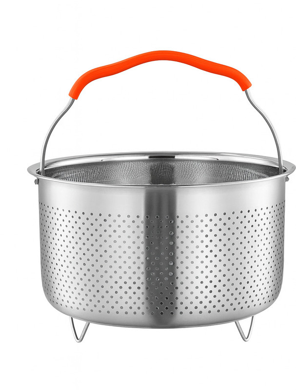 Gyanadh Stainless Steel Steamer Basket for Instant Pot Pressure Cooker Instant Stainless Steel Steamer(1 L)