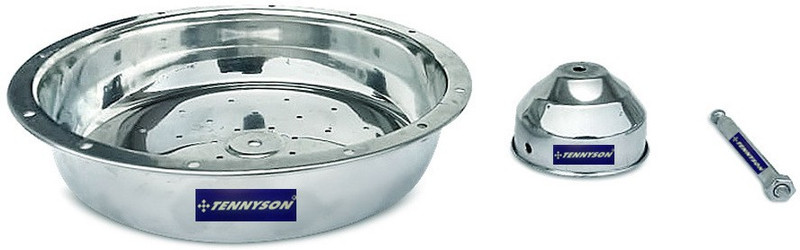 TENNYSON STEAMER PLATE SINGLE (20.5 dia x 11.5 Height) Stainless Steel Steamer(0.4 L)