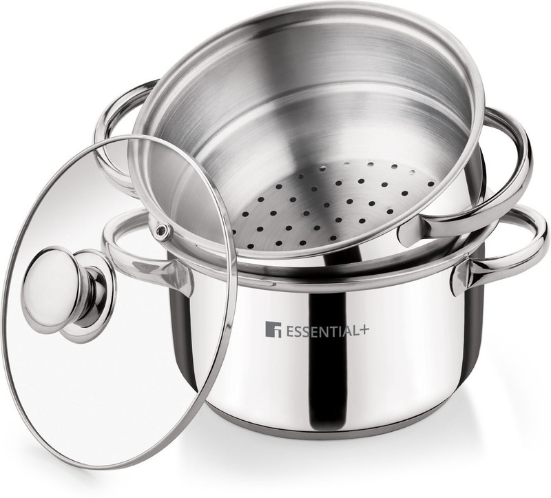 BERGNER Essential Plus 2 Tier Stainless Steel Steamer(2.5 L)