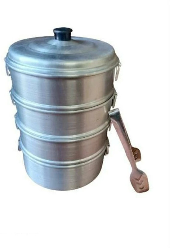 SMDE alminium momos steamer 2.7 liter Aluminium Steamer(2.7 L)