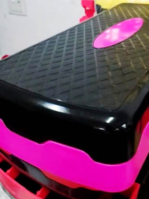 Oneeasystep AEROBIC STEPPER 68 CM Stepper(Black, Red)