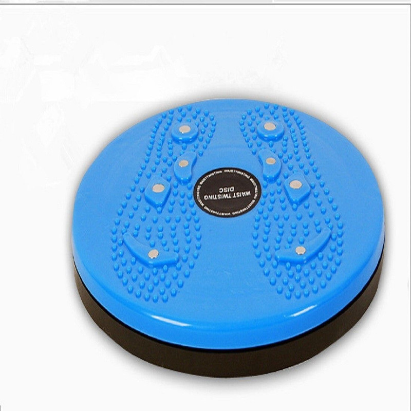 FOX SINGLE STANDING TWISTER WAIST EXCERCISE DISC FITNESS BOARD EQUIPMENT Stepper(Multicolor)