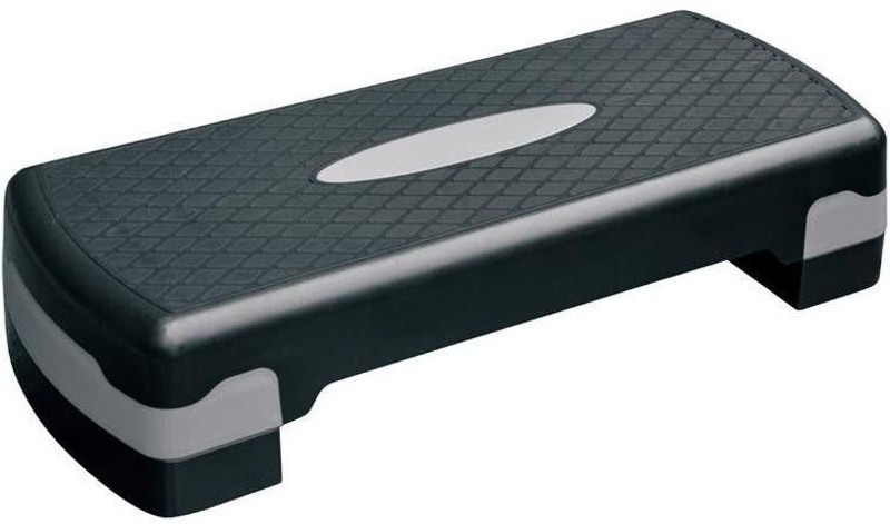 Gyming World Fitness Aerobic Stepper ( Black , Grey) Stepper(Black, Grey)