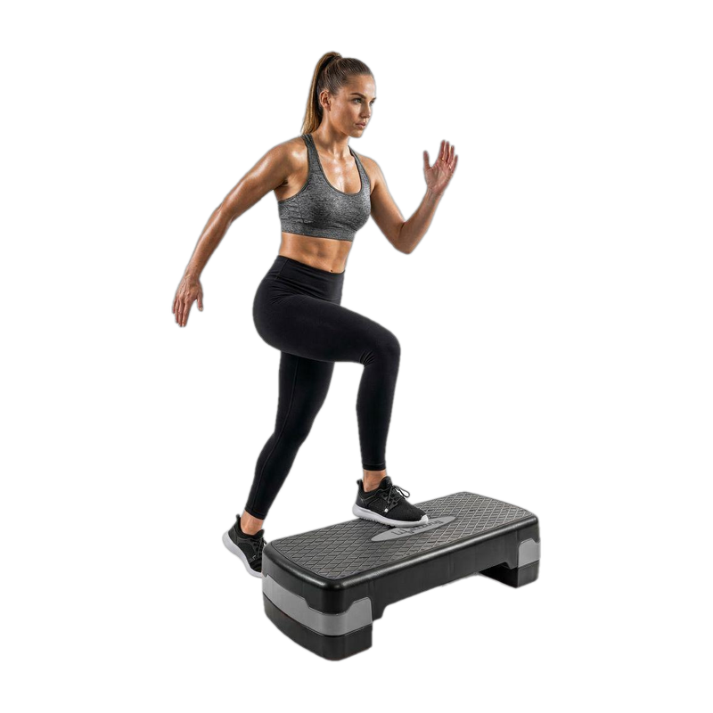 Lifelong LLAS04 Stepper for Exercise at Home - Anti-skid Aerobic Stepper(Grey)