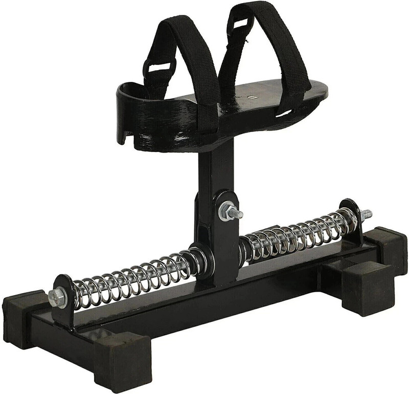 PHYSIO FACTORY PF BLACK METAL BASED ANKLE EXERCISER PHYSIOTHERAPY EQUIPMENT Stepper(Black)