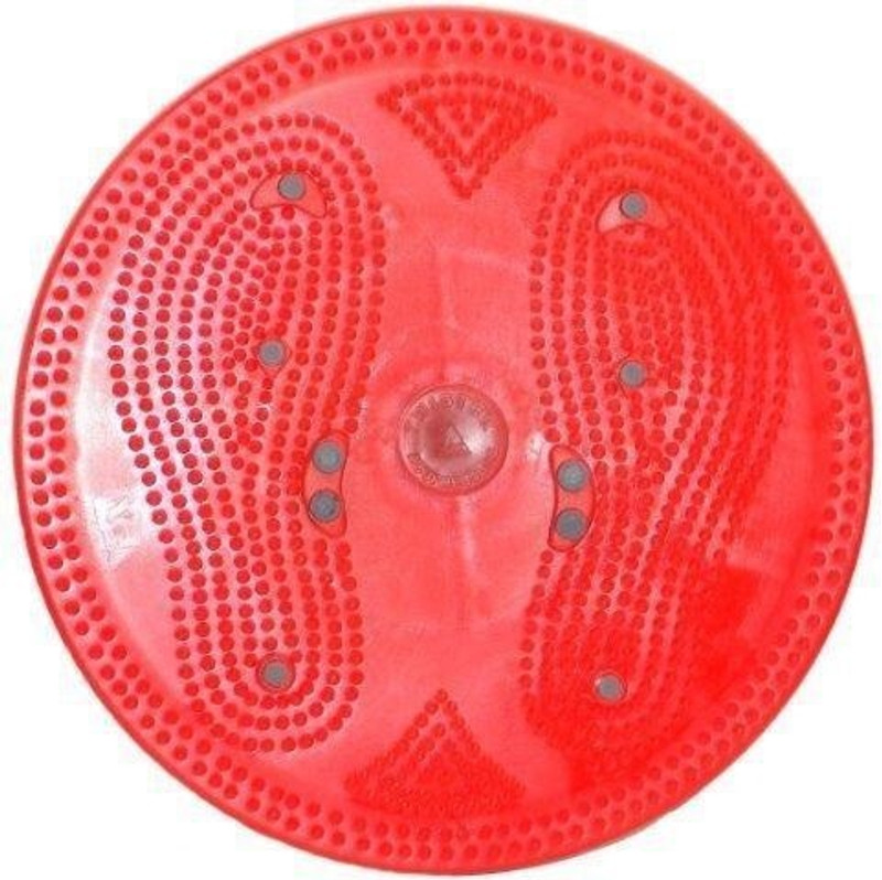 Khargadham Best Quality Magnetic Massage Figure Twister Stepper(Red)