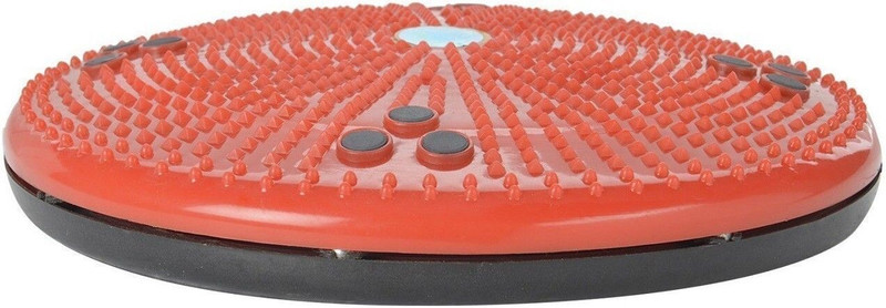 Healthline Acupressure Magnetic Red Twister Foot Massager Stepper(Red)