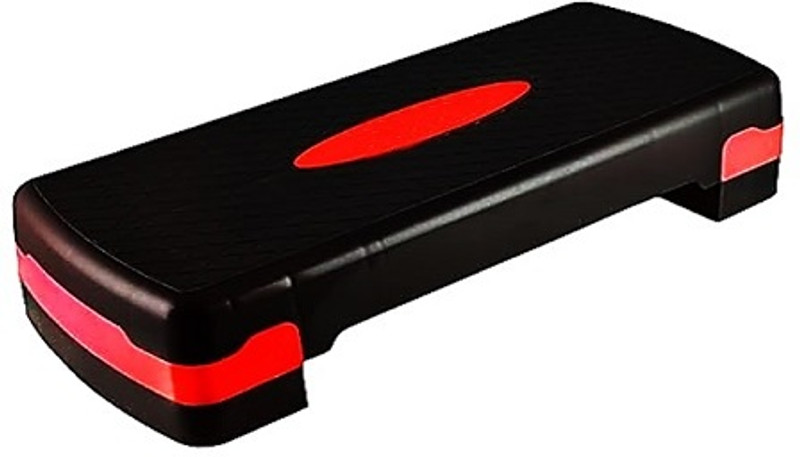 colado Comfortable Stepper 68 (Red Black) - 2 Heights, Anti-Skid Pads, Slip-Resistant Stepper(Red)