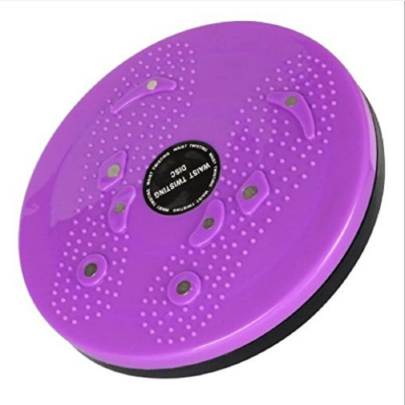 FOX ABS Tummy Waist Twisting Cums/Twister Full Body Massage with Accu-Pyramid 4 Unisex Stepper(Purple)