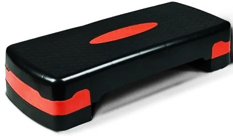 colado CardioStep: Adjustable Height, Anti-Skid Pads, Slip-Resistant Platform 68cm, Red Stepper(Red)