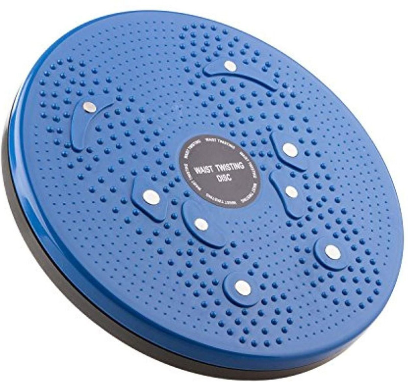 FOX Acupressure Plastic Twister Disk & Magnetic Pyramids Use 4 Health Stepper(Blue)