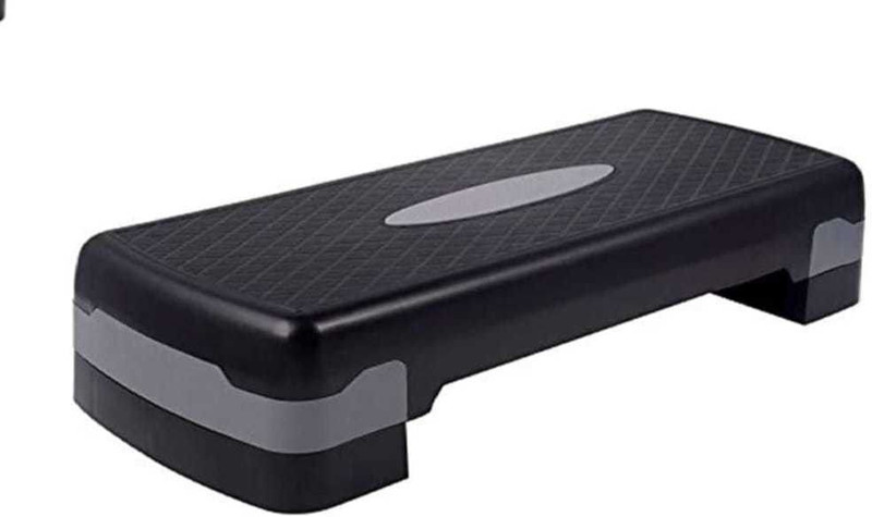 Arising Fitness Stepper Exercise Platform with Risers Stepper Stepper (grey, Black) Stepper(Grey, Black)