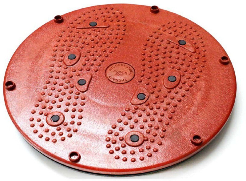 FOX Twister Accupressure /Magnetic Pyramid Trimmer Slim & Fit Body Stepper(Red)
