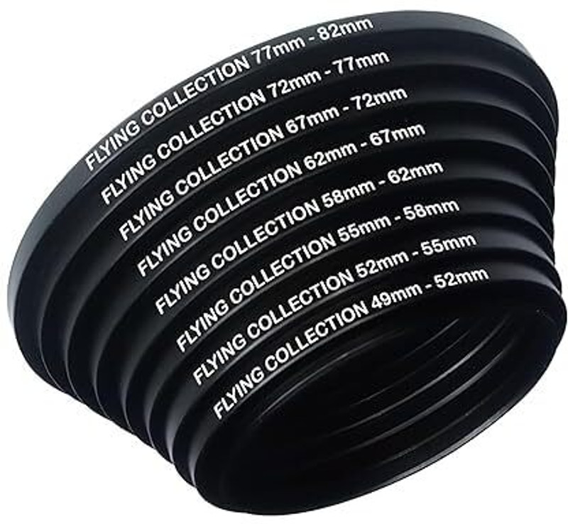 FLYING COLLECTION Step up Ring 49-82mm STep up Ring Camera Accessories Step Up Ring(49 - 82 mm)