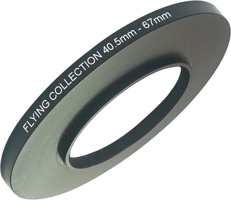 FLYING COLLECTION 40.5mm - 67mm Step Up Lens Adaptor Ring for 67mm All Filter Attechement Only ( 40.5mm to 67mm Step UP Ring ) Step Up Ring(40.5 - 67 mm)